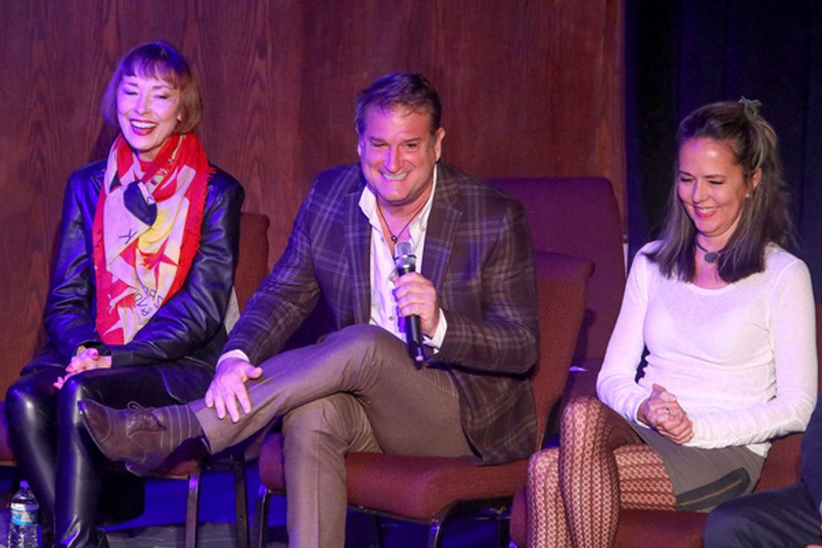 Karen Akers, Jeff Calhoun, Wendy Waring at 