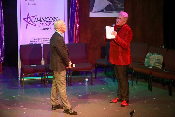 Author Kevin Winkler, Host Richard Skipper Photo