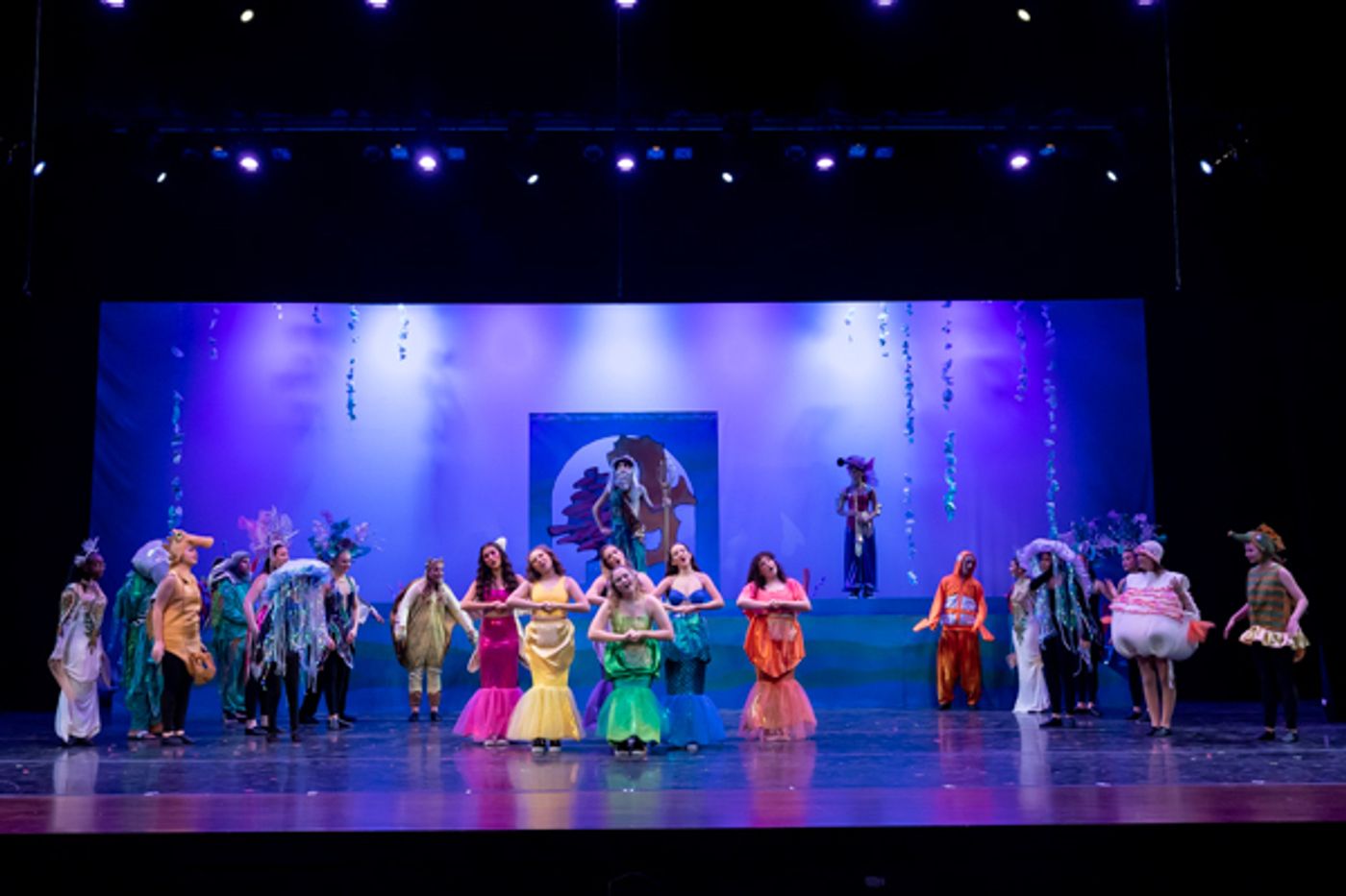 Photos: First look at The New Albany High School Theatre Department's DISNEY's THE LITTLE MERMAID Photos: First look at The New Albany High School Theatre Department's DISNEY's THE LITTLE MERMAID Image