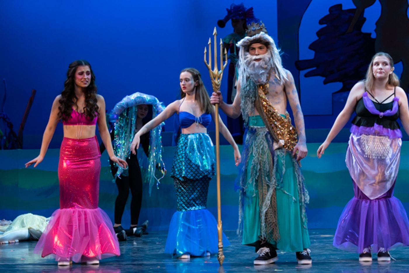 Photos: First look at The New Albany High School Theatre Department's DISNEY's THE LITTLE MERMAID Photos: First look at The New Albany High School Theatre Department's DISNEY's THE LITTLE MERMAID Image