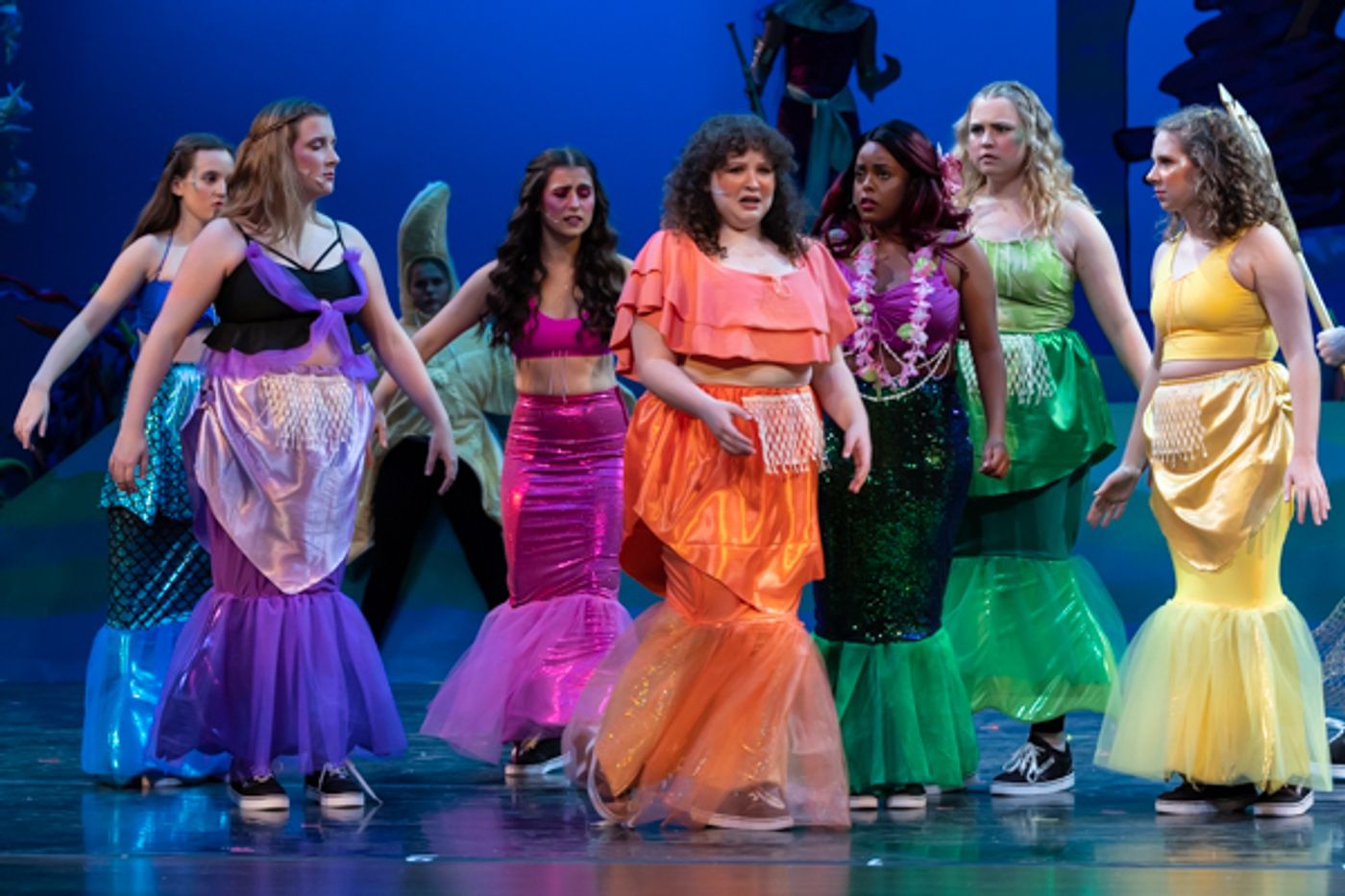 Photos: First look at The New Albany High School Theatre Department's DISNEY's THE LITTLE MERMAID Photos: First look at The New Albany High School Theatre Department's DISNEY's THE LITTLE MERMAID Image