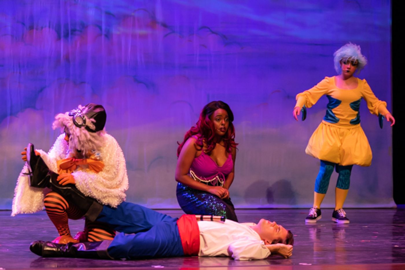 Photos: First look at The New Albany High School Theatre Department's DISNEY's THE LITTLE MERMAID Photos: First look at The New Albany High School Theatre Department's DISNEY's THE LITTLE MERMAID Image