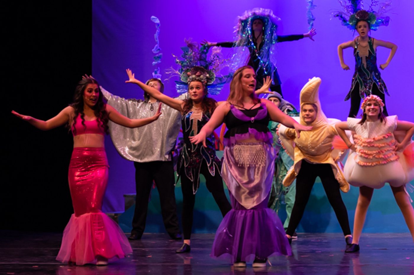 Photos: First look at The New Albany High School Theatre Department's DISNEY's THE LITTLE MERMAID Photos: First look at The New Albany High School Theatre Department's DISNEY's THE LITTLE MERMAID Image