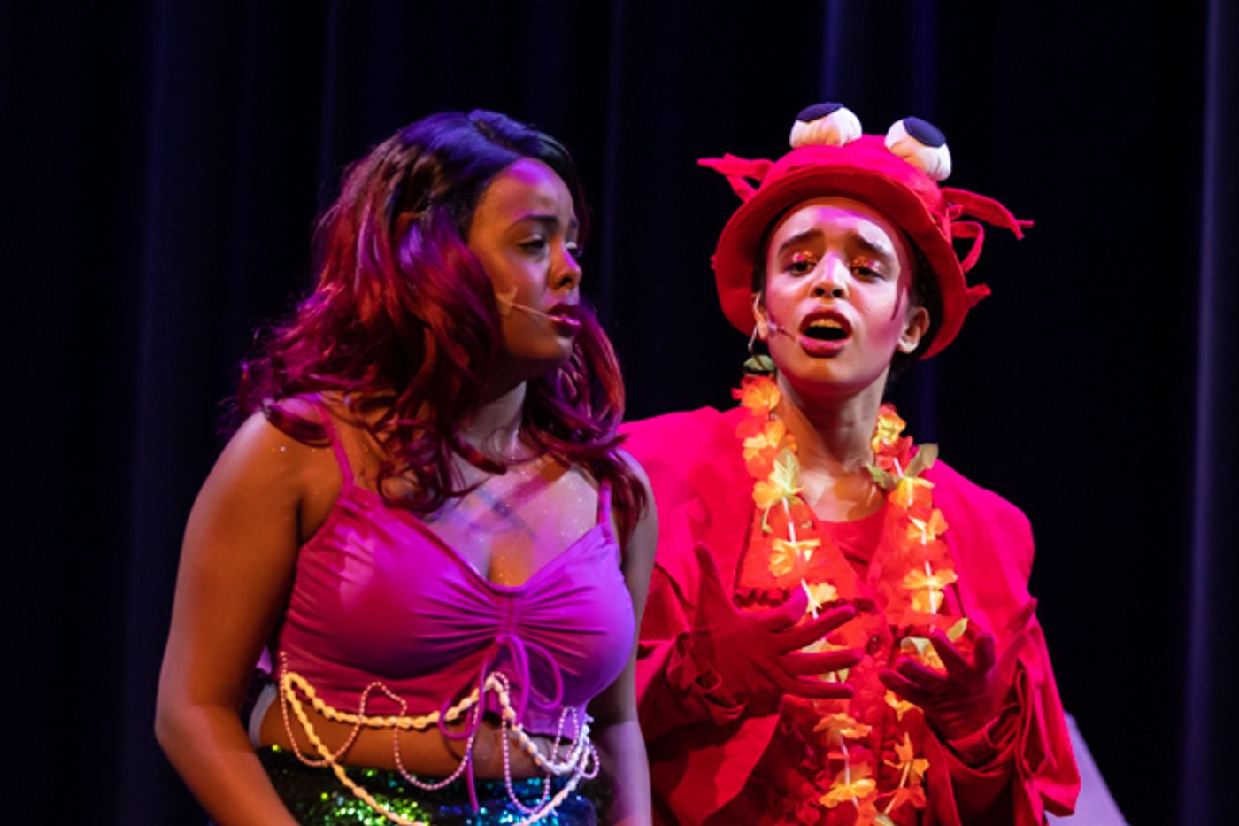 Photos: First look at The New Albany High School Theatre Department's DISNEY's THE LITTLE MERMAID Photos: First look at The New Albany High School Theatre Department's DISNEY's THE LITTLE MERMAID Image