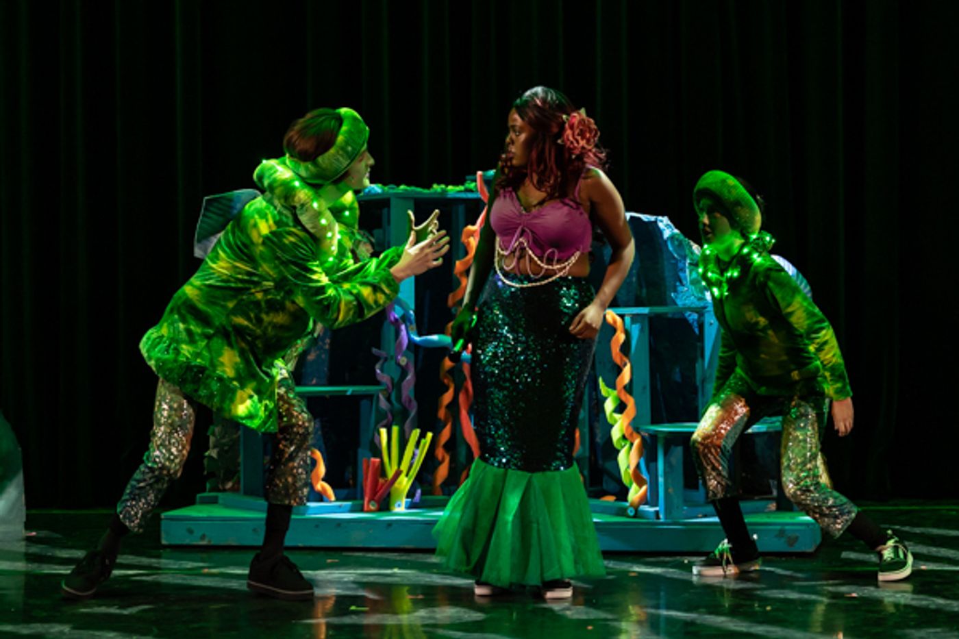 Photos: First look at The New Albany High School Theatre Department's DISNEY's THE LITTLE MERMAID Photos: First look at The New Albany High School Theatre Department's DISNEY's THE LITTLE MERMAID Image