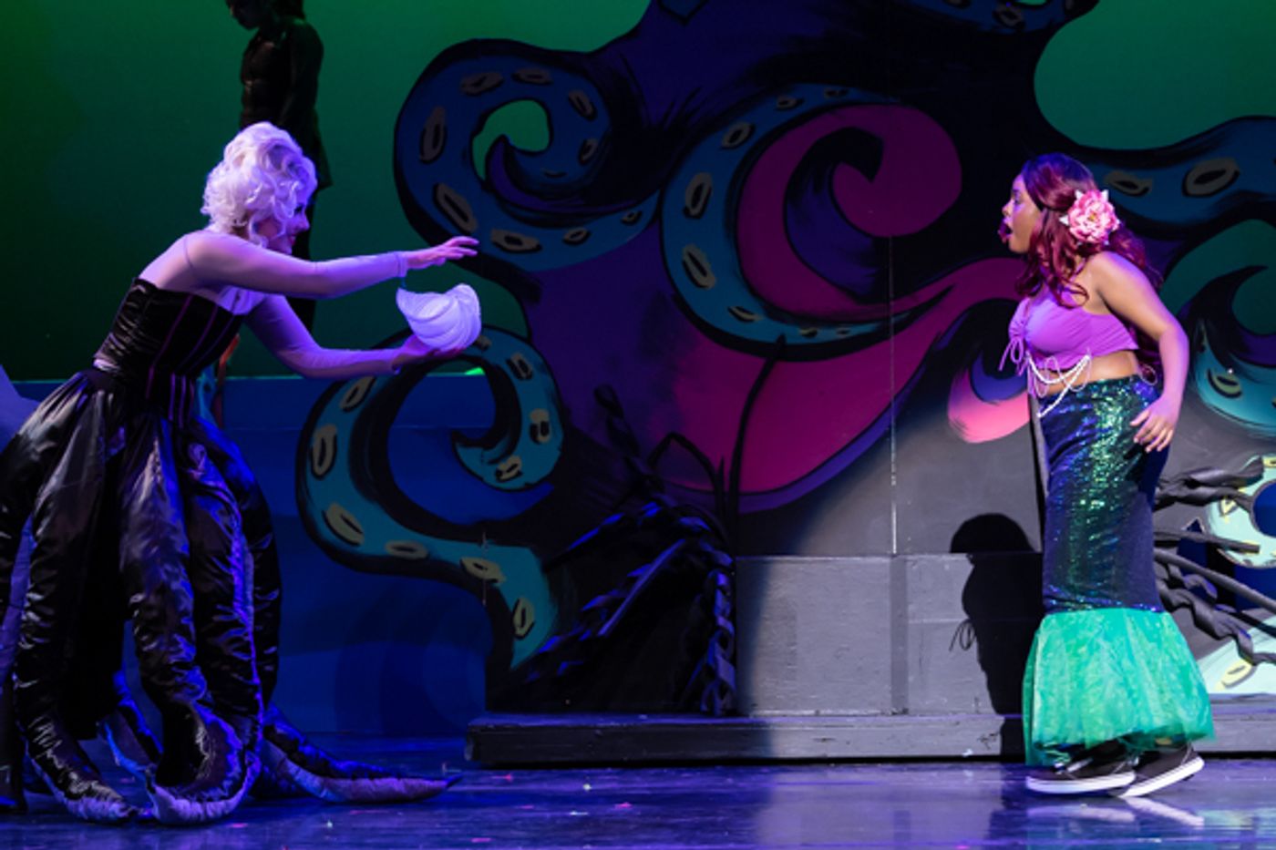 Photos: First look at The New Albany High School Theatre Department's DISNEY's THE LITTLE MERMAID Photos: First look at The New Albany High School Theatre Department's DISNEY's THE LITTLE MERMAID Image