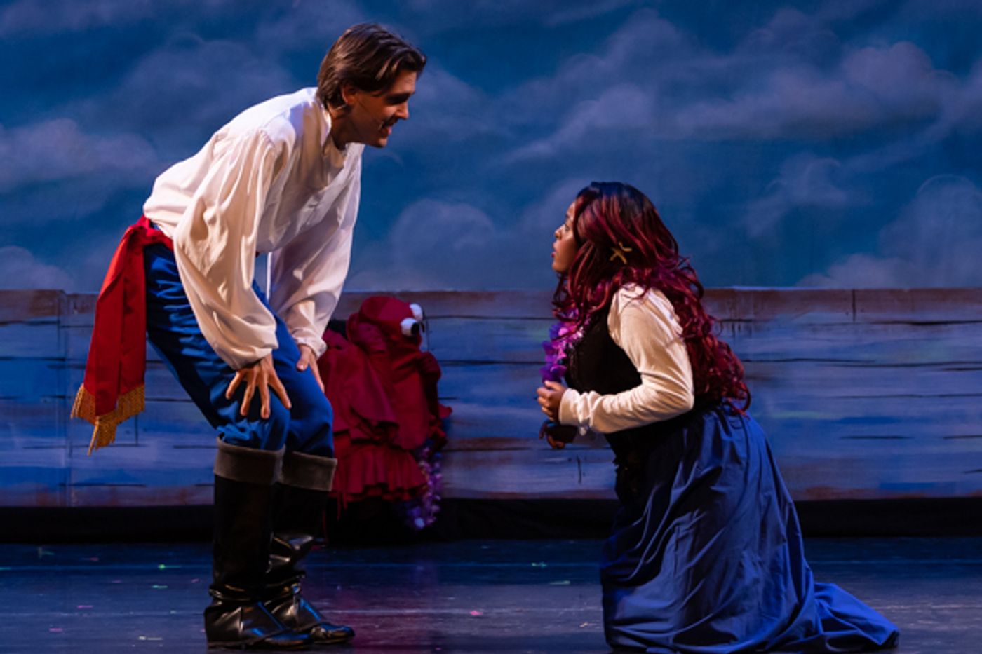 Photos: First look at The New Albany High School Theatre Department's DISNEY's THE LITTLE MERMAID Photos: First look at The New Albany High School Theatre Department's DISNEY's THE LITTLE MERMAID Image