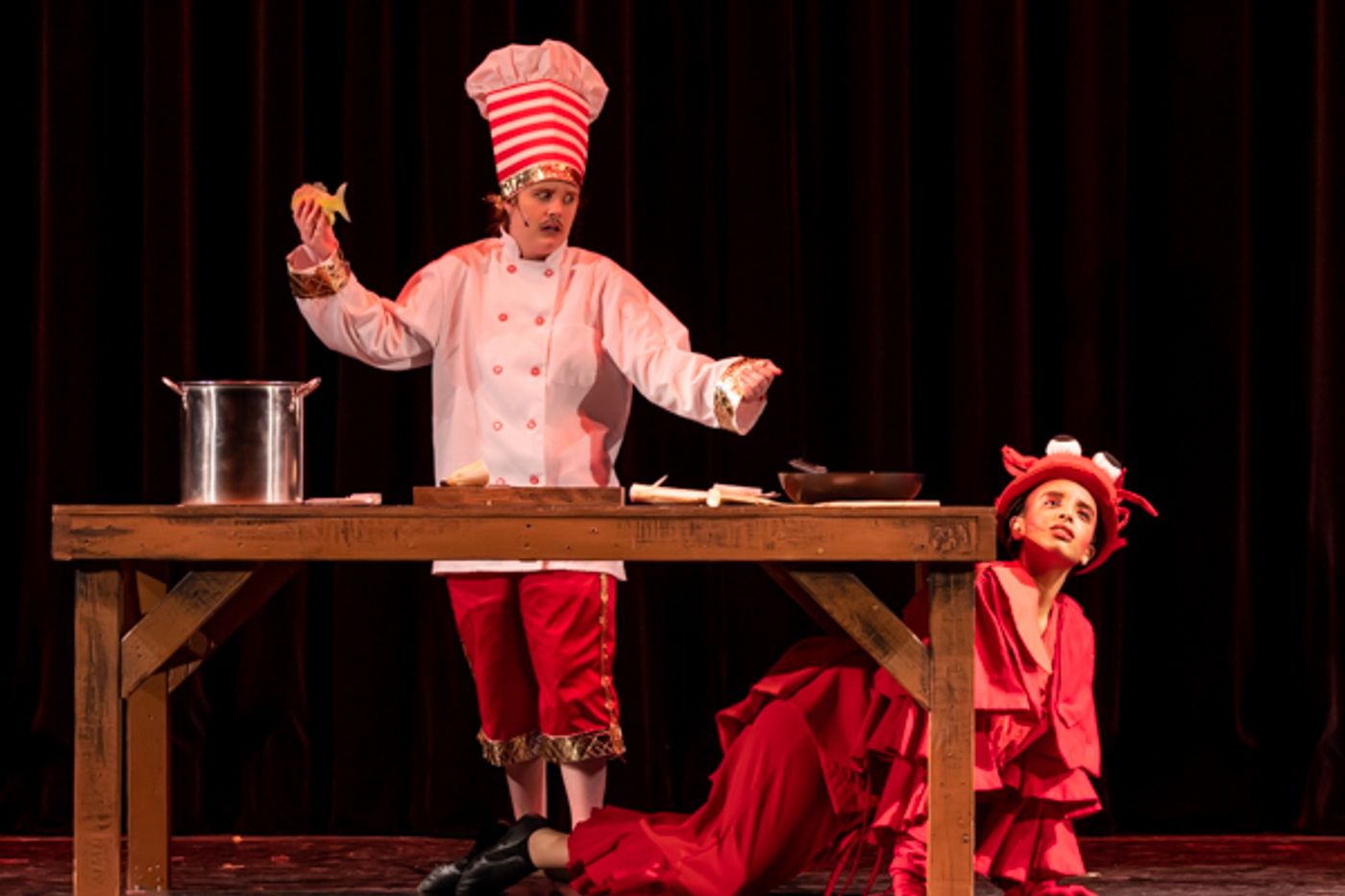 Photos: First look at The New Albany High School Theatre Department's DISNEY's THE LITTLE MERMAID Photos: First look at The New Albany High School Theatre Department's DISNEY's THE LITTLE MERMAID Image