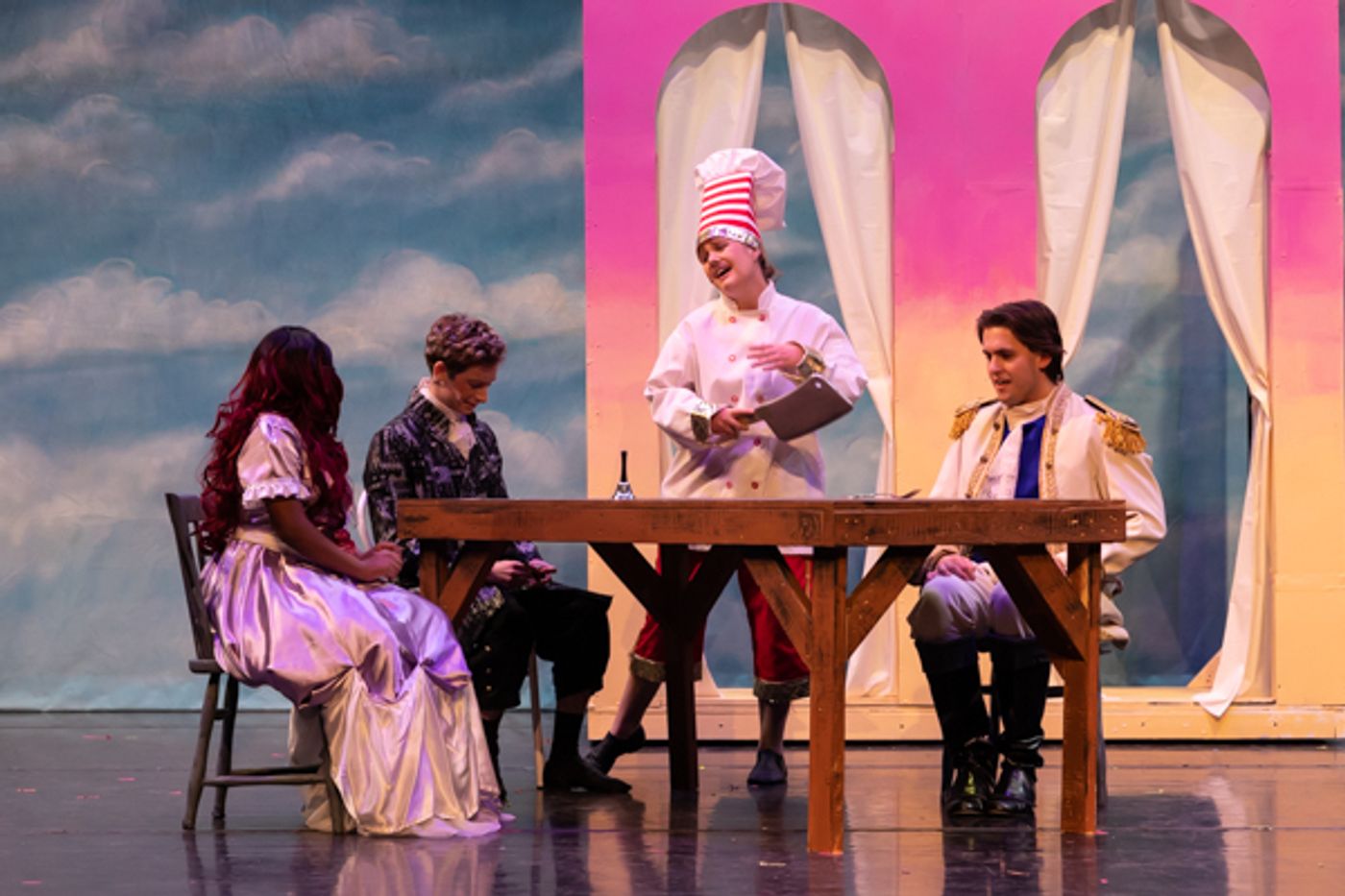 Photos: First look at The New Albany High School Theatre Department's DISNEY's THE LITTLE MERMAID Photos: First look at The New Albany High School Theatre Department's DISNEY's THE LITTLE MERMAID Image