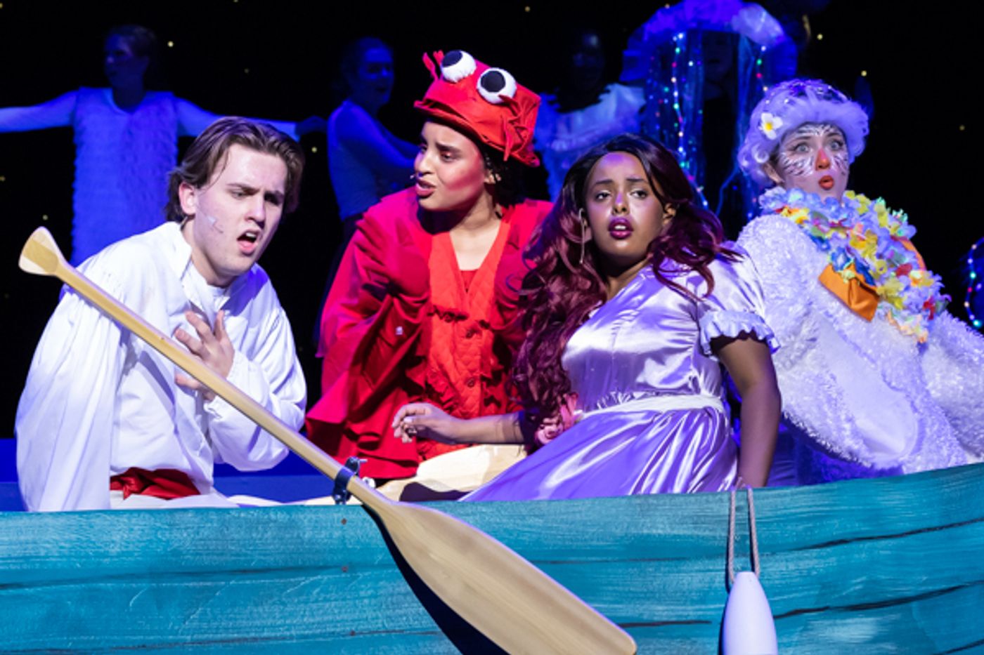 Photos: First look at The New Albany High School Theatre Department's DISNEY's THE LITTLE MERMAID Photos: First look at The New Albany High School Theatre Department's DISNEY's THE LITTLE MERMAID Image