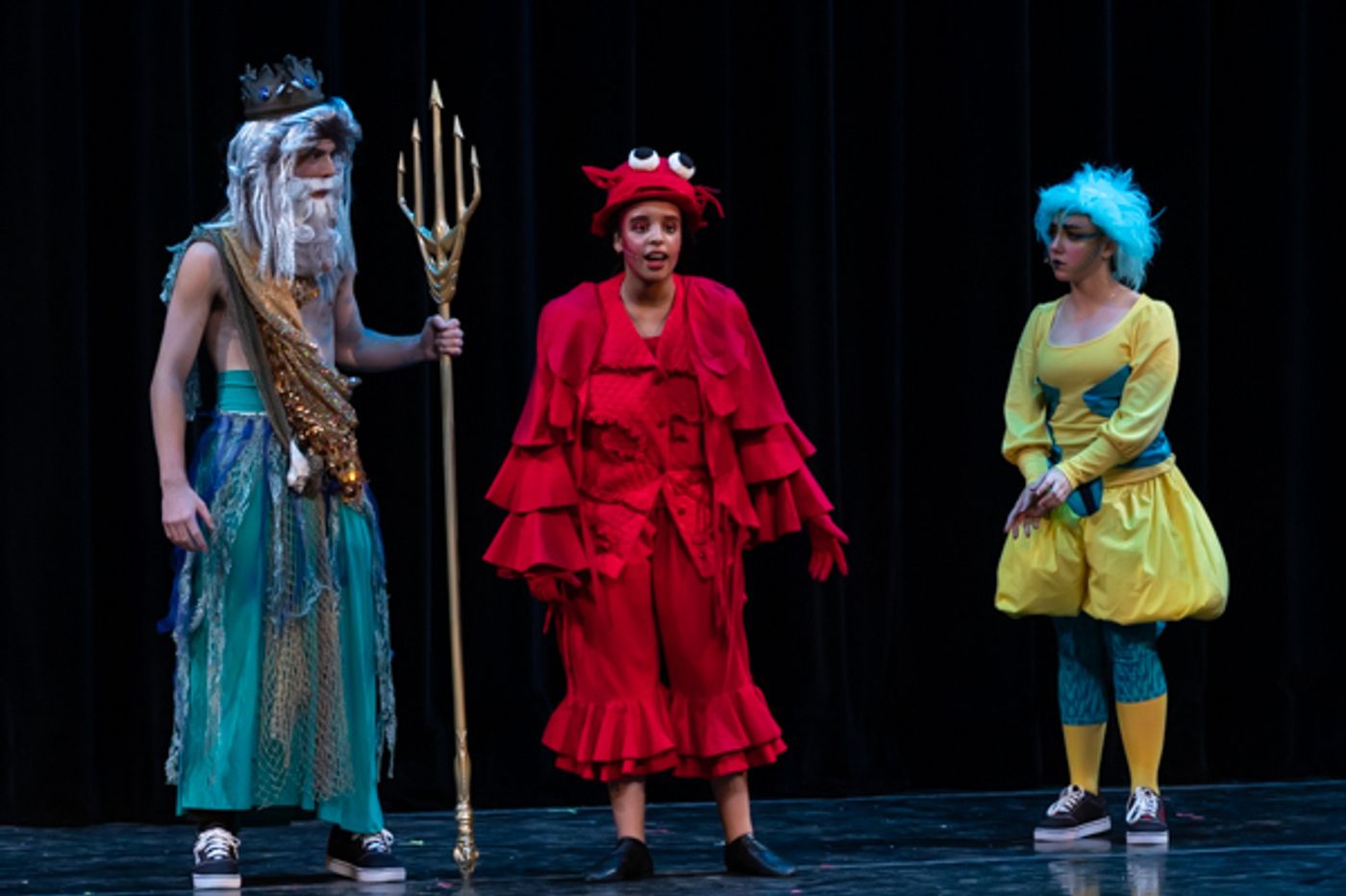 Photos: First look at The New Albany High School Theatre Department's DISNEY's THE LITTLE MERMAID Photos: First look at The New Albany High School Theatre Department's DISNEY's THE LITTLE MERMAID Image