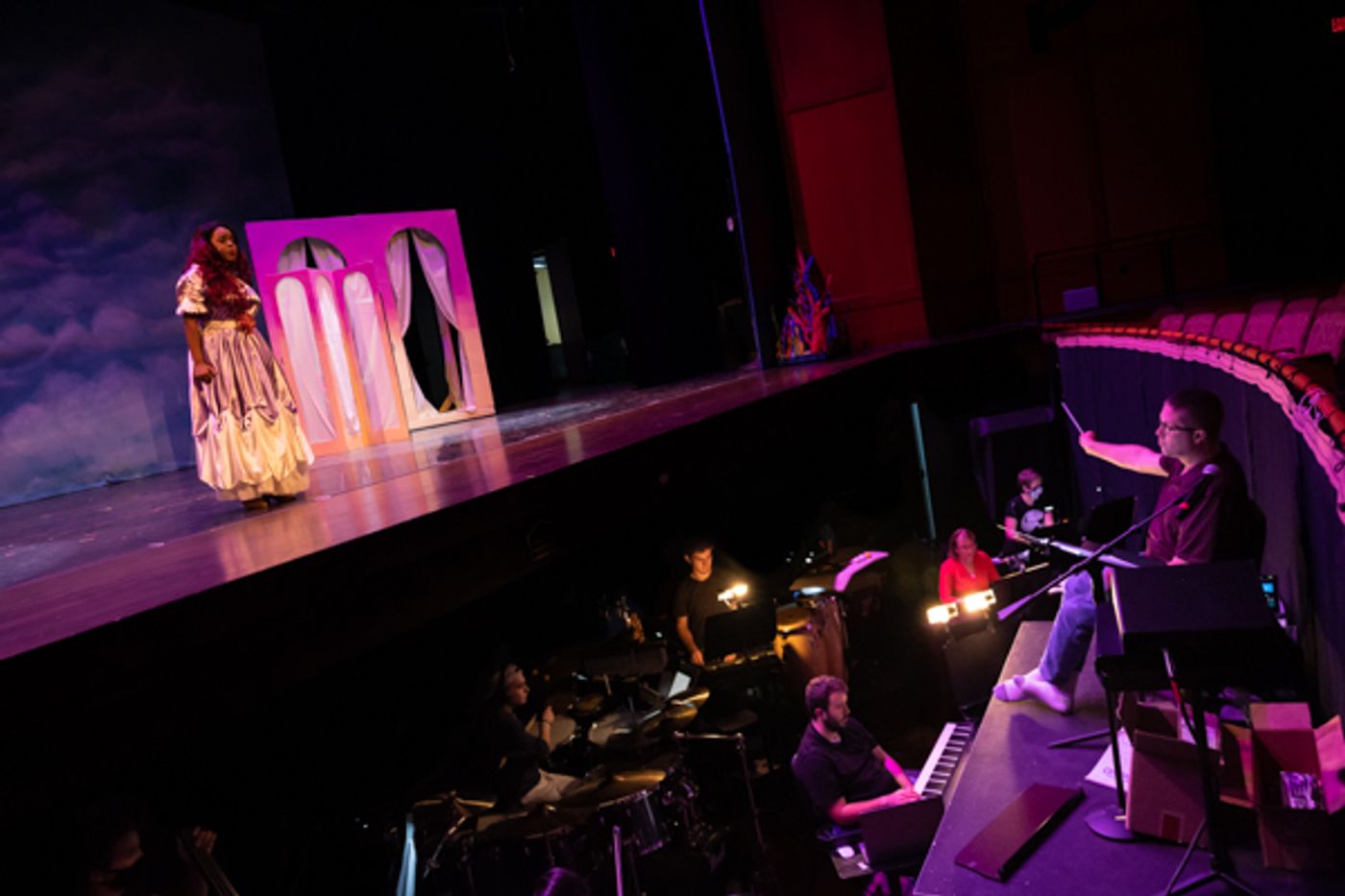 Photos: First look at The New Albany High School Theatre Department's DISNEY's THE LITTLE MERMAID Photos: First look at The New Albany High School Theatre Department's DISNEY's THE LITTLE MERMAID Image