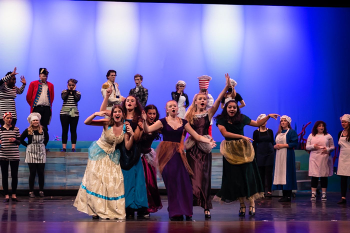 Photos: First look at The New Albany High School Theatre Department's DISNEY's THE LITTLE MERMAID Photos: First look at The New Albany High School Theatre Department's DISNEY's THE LITTLE MERMAID Image