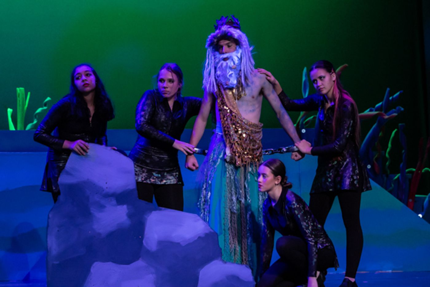 Photos: First look at The New Albany High School Theatre Department's DISNEY's THE LITTLE MERMAID Photos: First look at The New Albany High School Theatre Department's DISNEY's THE LITTLE MERMAID Image