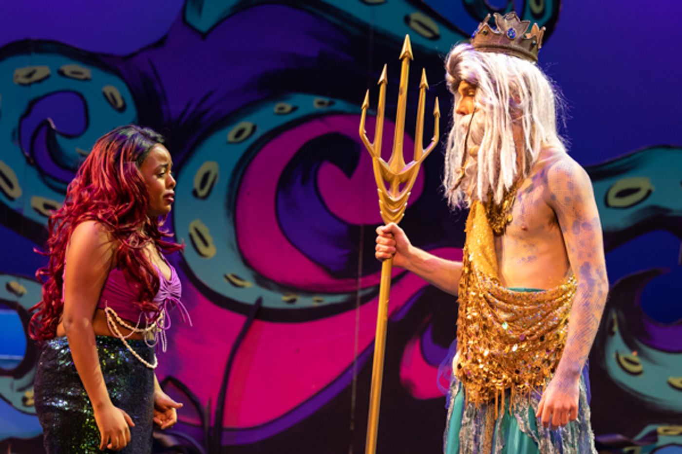Photos: First look at The New Albany High School Theatre Department's DISNEY's THE LITTLE MERMAID Photos: First look at The New Albany High School Theatre Department's DISNEY's THE LITTLE MERMAID Image