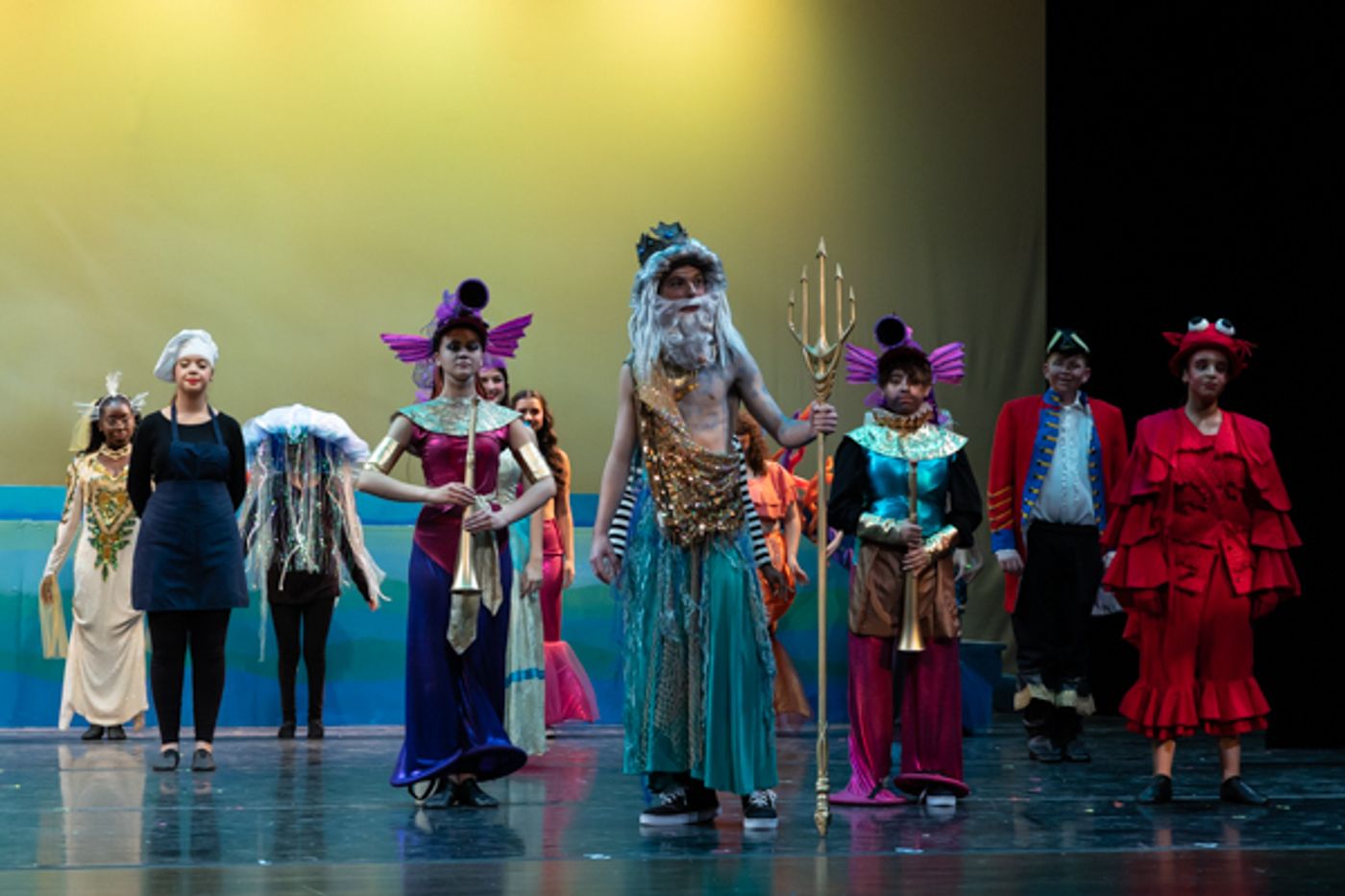 Photos: First look at The New Albany High School Theatre Department's DISNEY's THE LITTLE MERMAID Photos: First look at The New Albany High School Theatre Department's DISNEY's THE LITTLE MERMAID Image