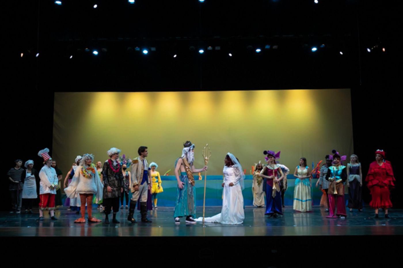 Photos: First look at The New Albany High School Theatre Department's DISNEY's THE LITTLE MERMAID Photos: First look at The New Albany High School Theatre Department's DISNEY's THE LITTLE MERMAID Image