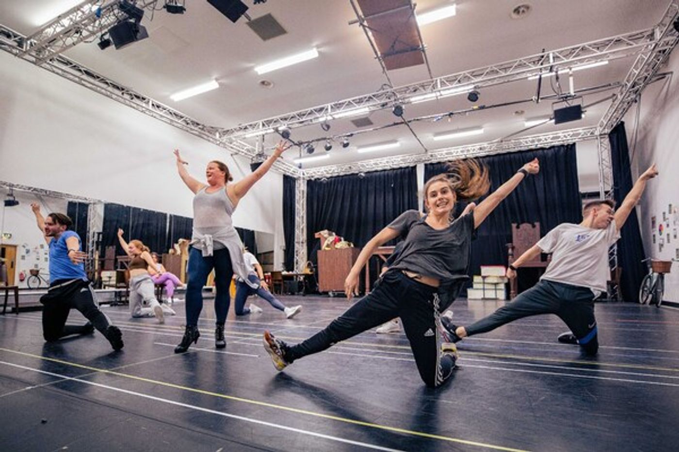 Photos: Inside Rehearsal For JACK AND THE BEANSTALK Panto at Hackney Empire  Image