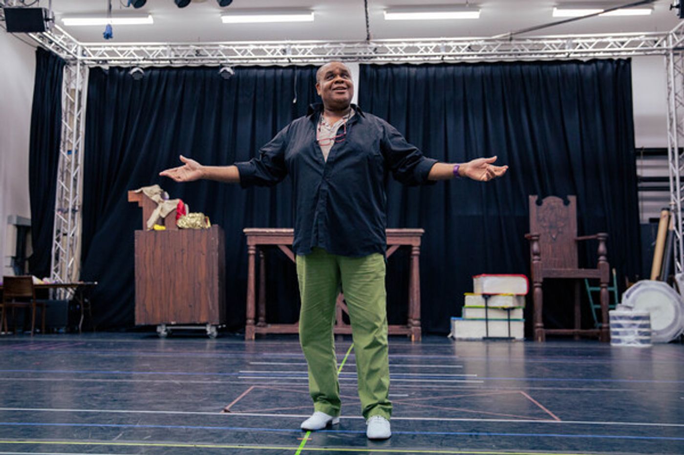 Photos: Inside Rehearsal For JACK AND THE BEANSTALK Panto at Hackney Empire  Image