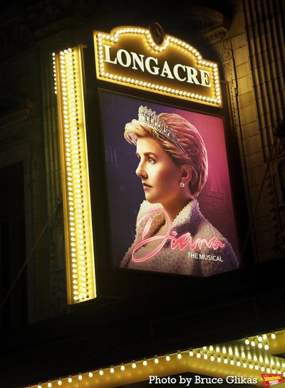 Signage at The Longacre Theater Photo