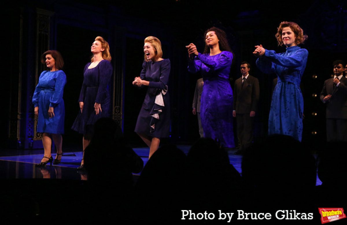 The Company at Photos: Inside Opening Night of DIANA THE MUSICAL on Broadway