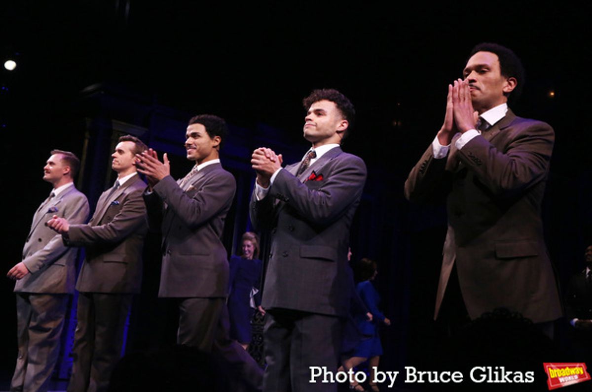 The Company at Photos: Inside Opening Night of DIANA THE MUSICAL on Broadway