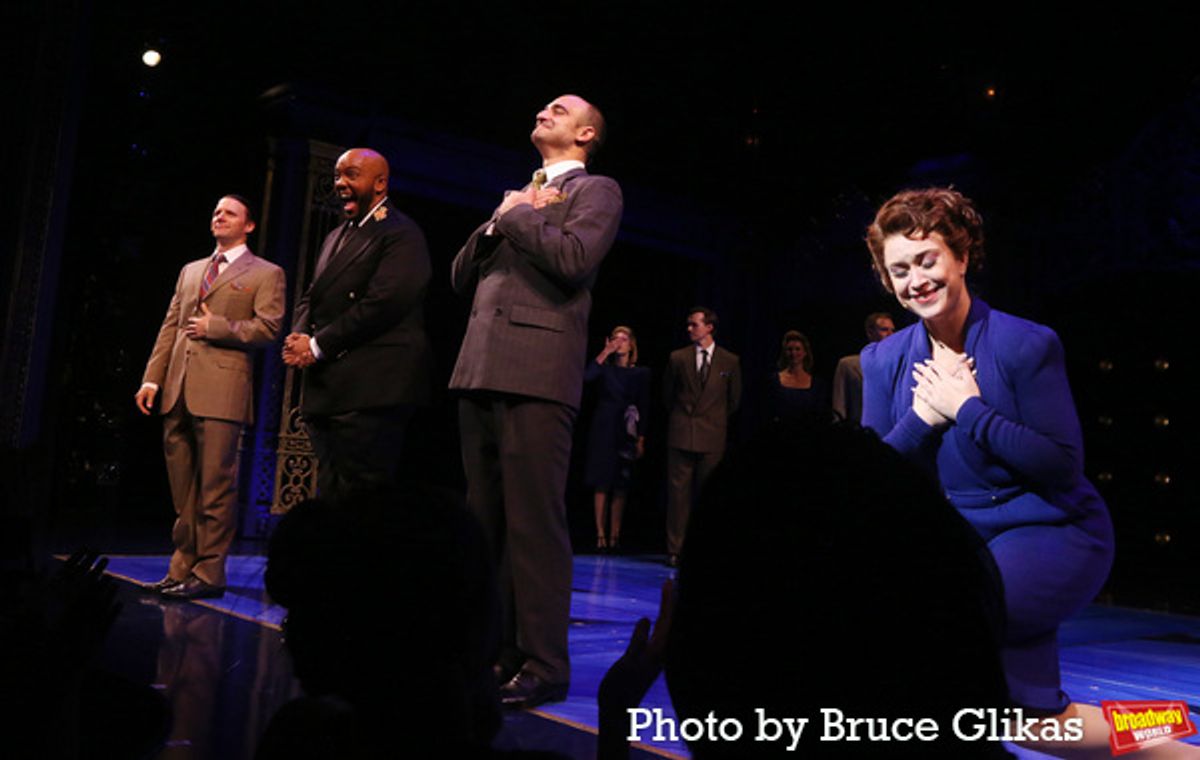 The Company at Photos: Inside Opening Night of DIANA THE MUSICAL on Broadway