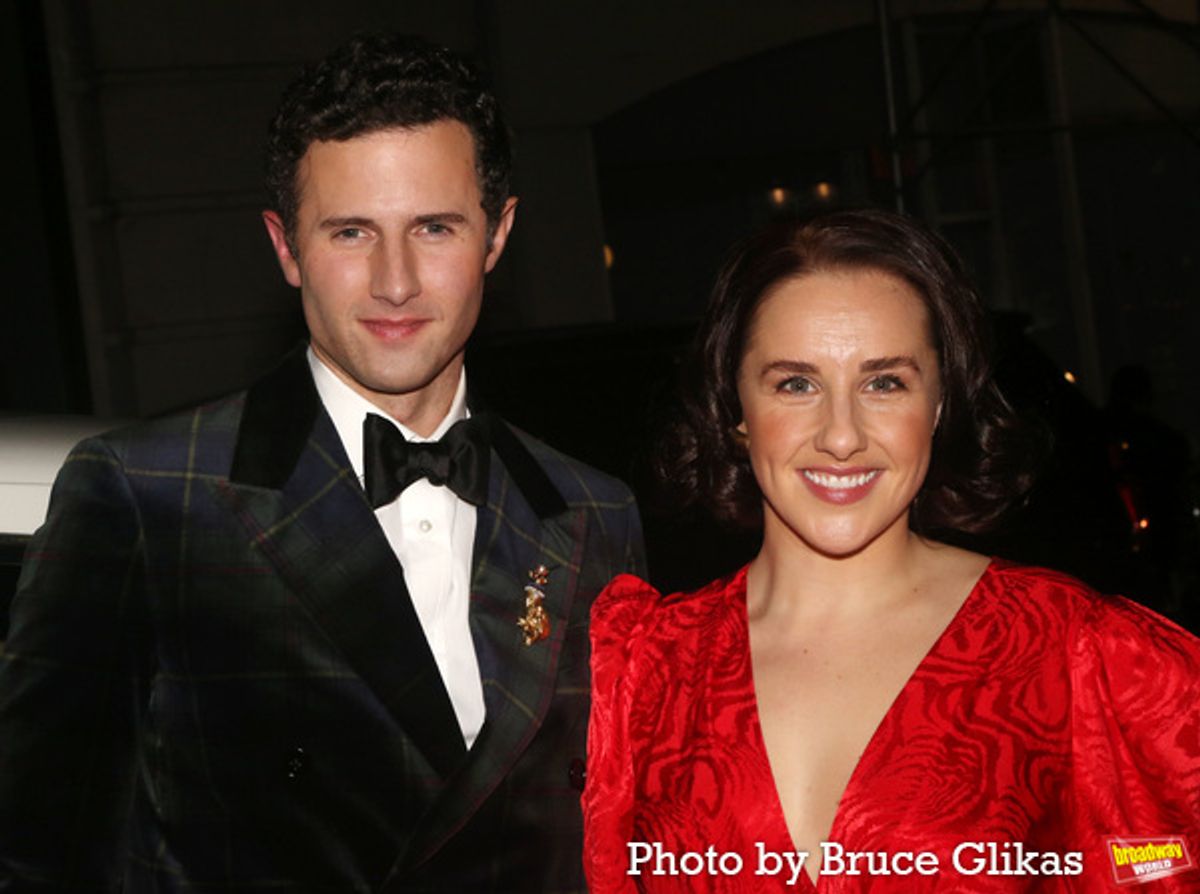 Roe Hartrampf and Jeanna de Waal at 