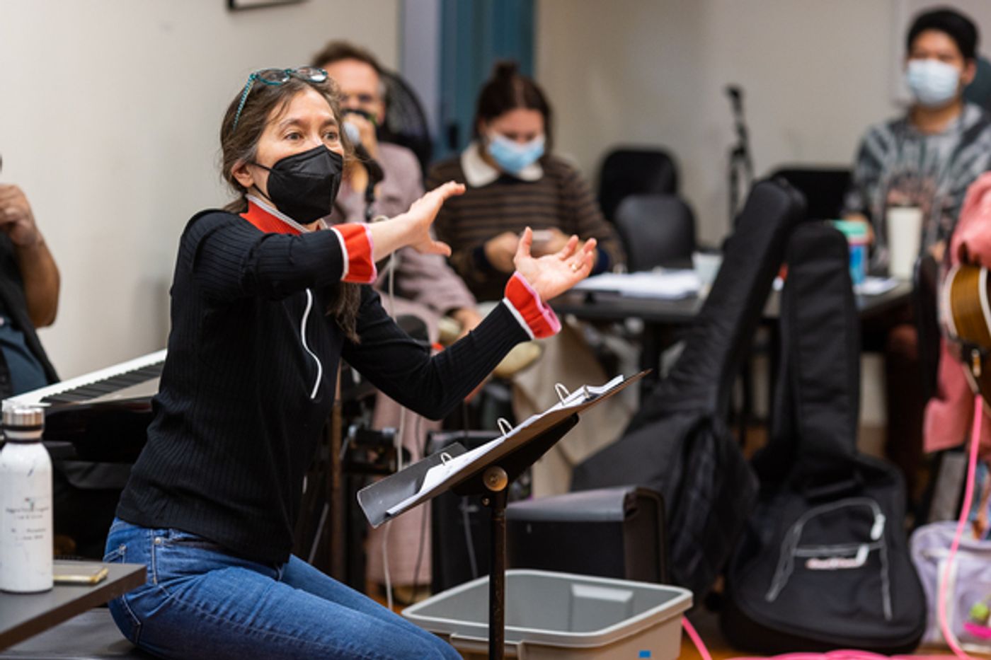 Photos: First Look at Idina Menzel, Javier Muñoz & More in Rehearsals for WILD: A Musical Becoming  Image