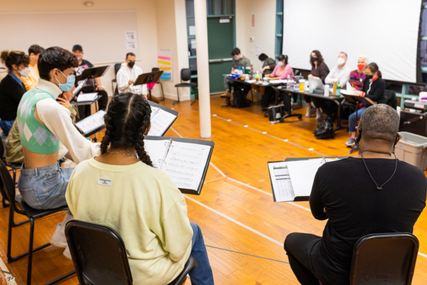 Photos: First Look at Idina Menzel, Javier Muñoz & More in Rehearsals for WILD: A Musical Becoming  Image