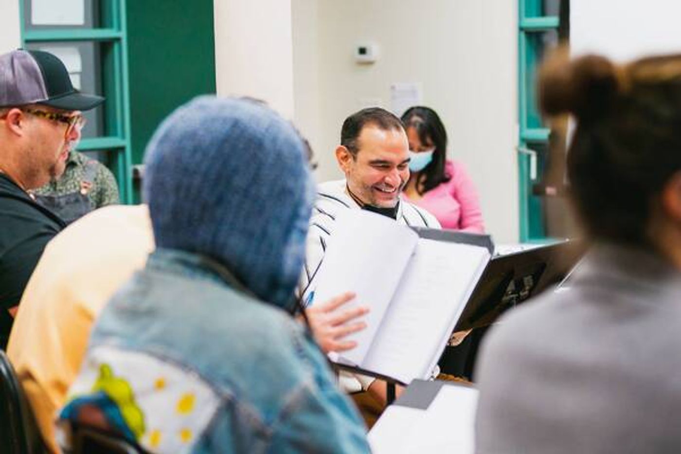 Photos: First Look at Idina Menzel, Javier Muñoz & More in Rehearsals for WILD: A Musical Becoming  Image