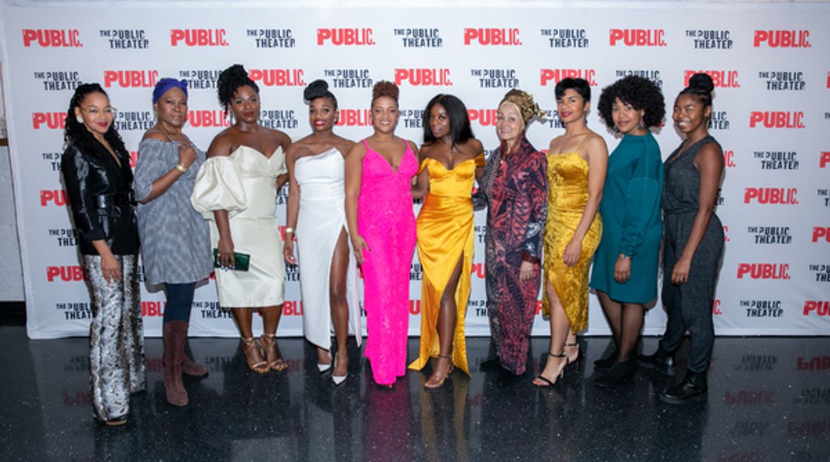 The company at Photos: On the Red Carpet at Opening Night of CULLUD WATTAH