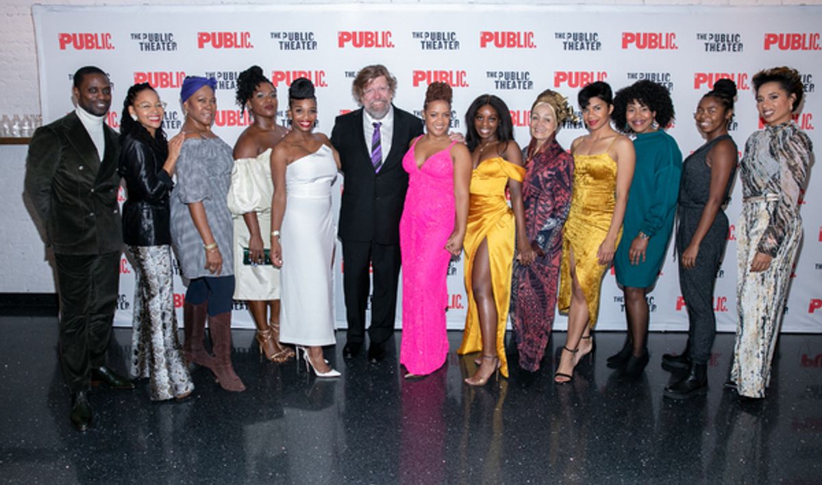 The company at Photos: On the Red Carpet at Opening Night of CULLUD WATTAH