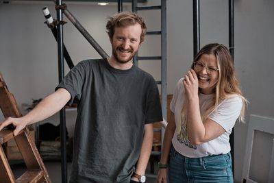 Tom Brennan and Helena Middleton.  Photo