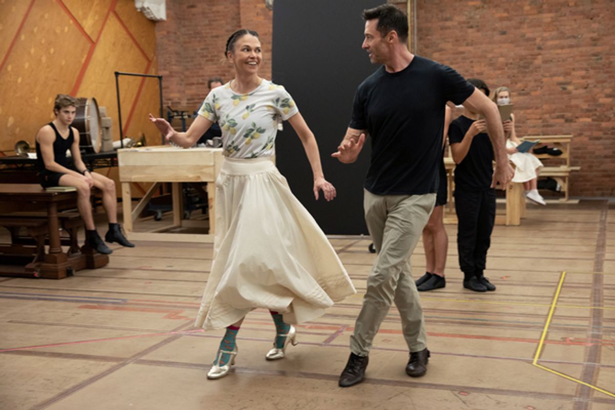 Sutton Foster and Hugh Jackman at 