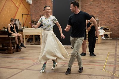 Sutton Foster and Hugh Jackman Photo