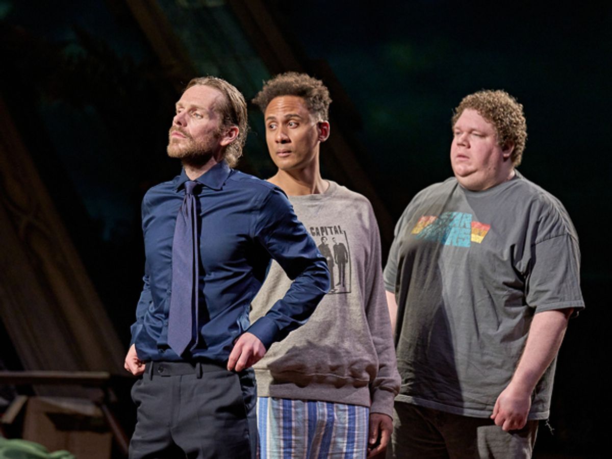 Shaun Evans, Peter Bray and Edward Judge at 