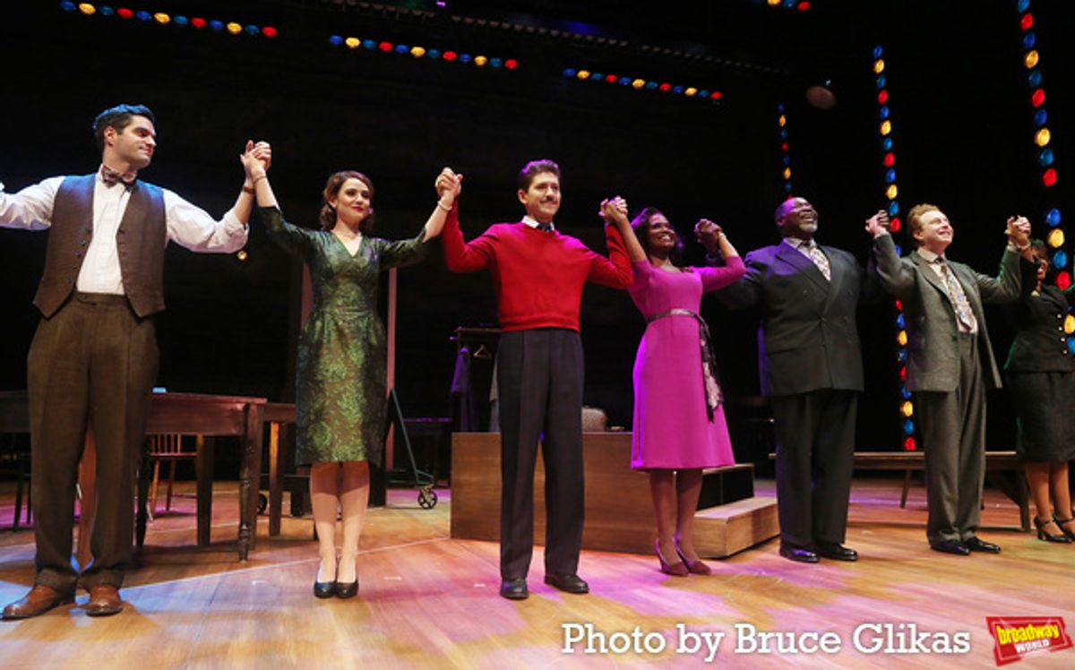 Alex Mickiewicz, Danielle Campbell, Michael Zegen, LaChanze, Chuck Cooper, Don Stephenson and Jessica Frances Dukes at 