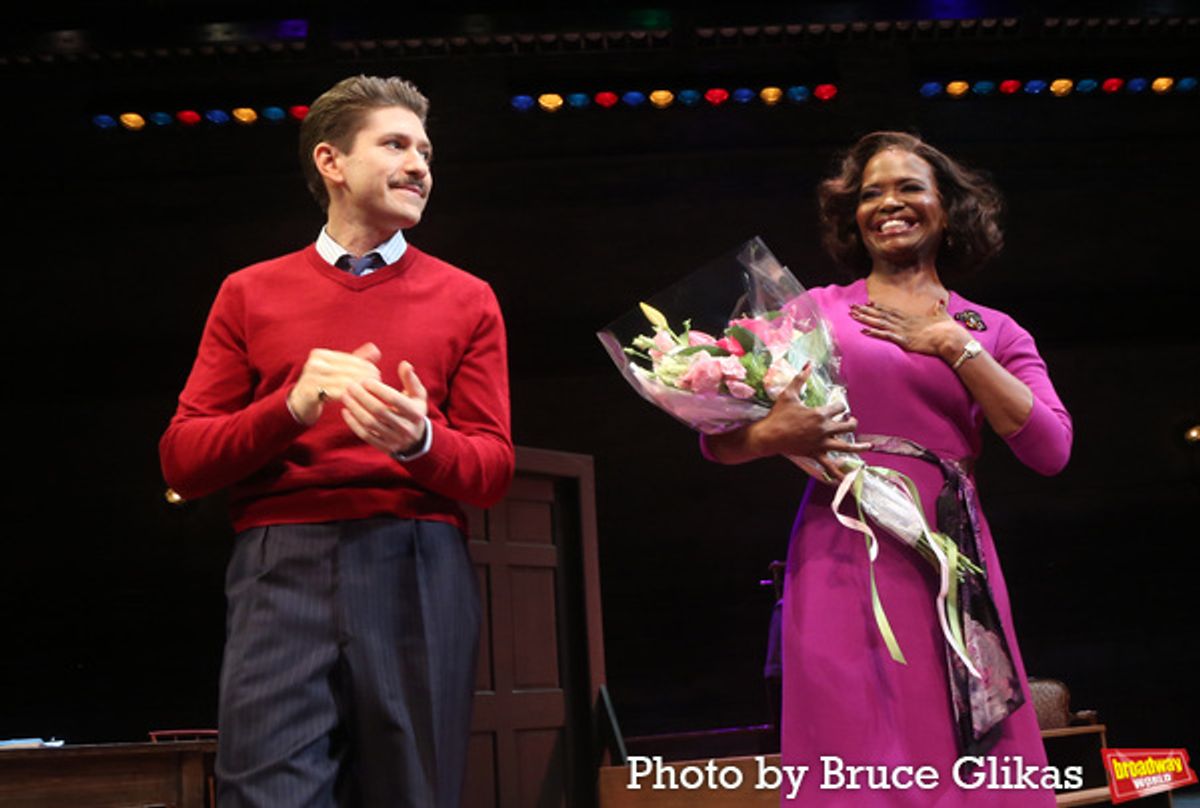 Michael Zegen and LaChanze  at 