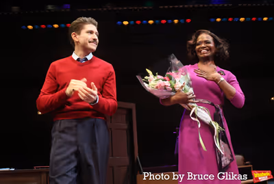 Michael Zegen and LaChanze  Photo
