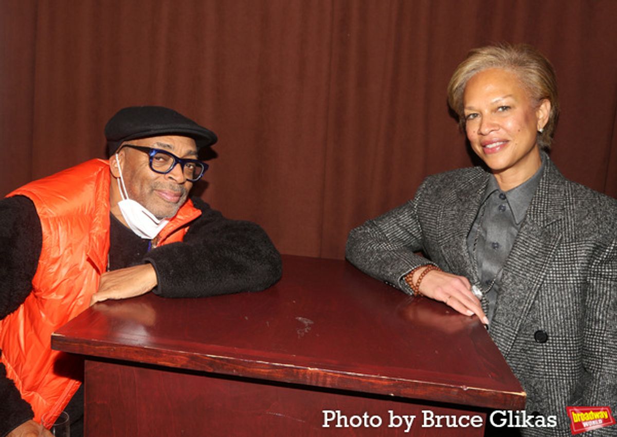 Spike Lee and Tonya Lewis Lee at 