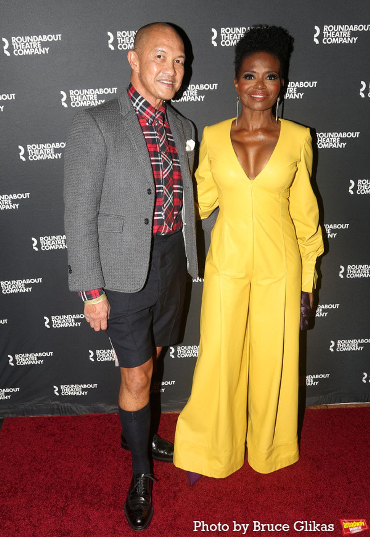 LaChanze and her Opening Night Outfit Designer at 