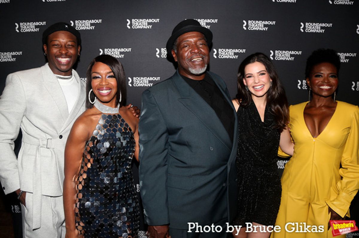Brandon Micheal Hall, Jessica Frances Dukes, Chuck Cooper, Danielle Campbell and LaChanze  at 