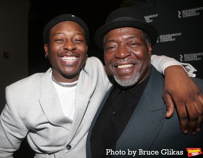 Brandon Micheal Hall  and Chuck Cooper Photo