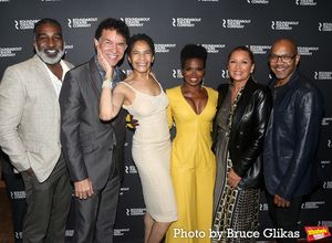 Norm Lewis, Brian Stokes Mitchell, Allyson Tucker Mitchell, LaChanze, Vanessa William Photo