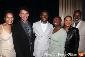 Allyson Tucker Mitchell, Brian Stokes Mitchell, Brandon Micheal Hall, Celia Rose Gooding, Vanessa Williams and Norm Lewis @ BroadwayWorld Allyson Tucker Mitchell, Brian Stokes Mitchell, Brandon Micheal Hall, Celia Rose Good Photo