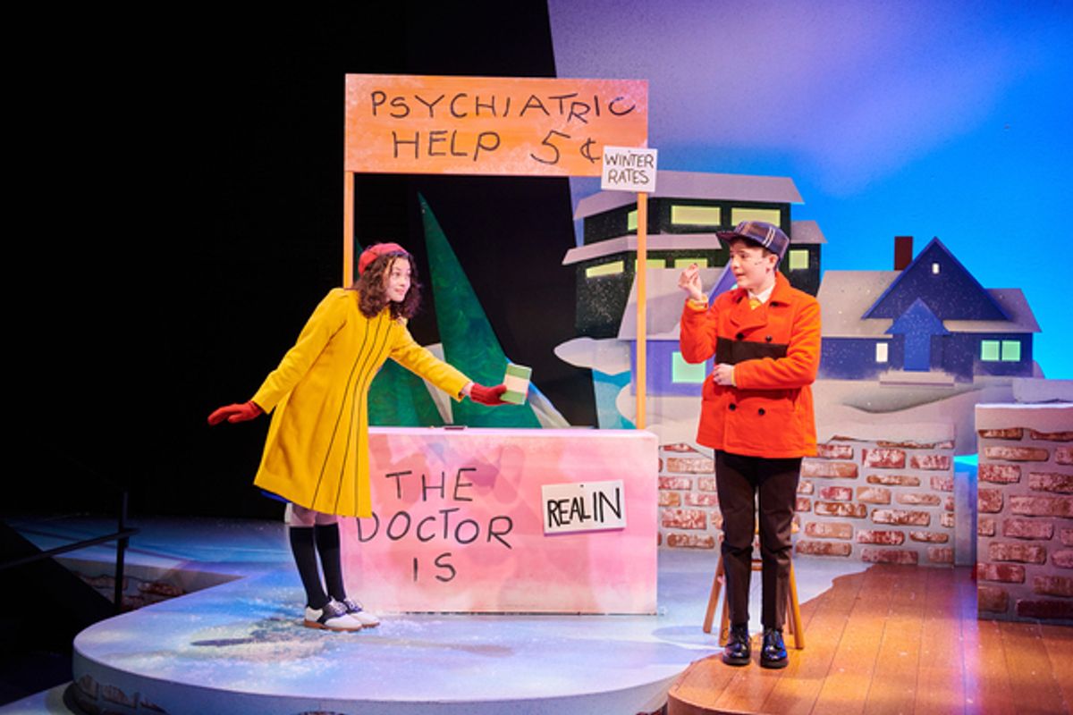 Alice Rivera and Nolan Zellermayer at Photos: First Look at A CHARLIE BROWN CHRISTMAS at First Stage