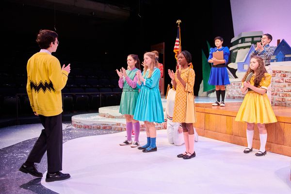 Edward Owczarski and the Cast of A CHARLIE BROWN CHRISTMAS Photo