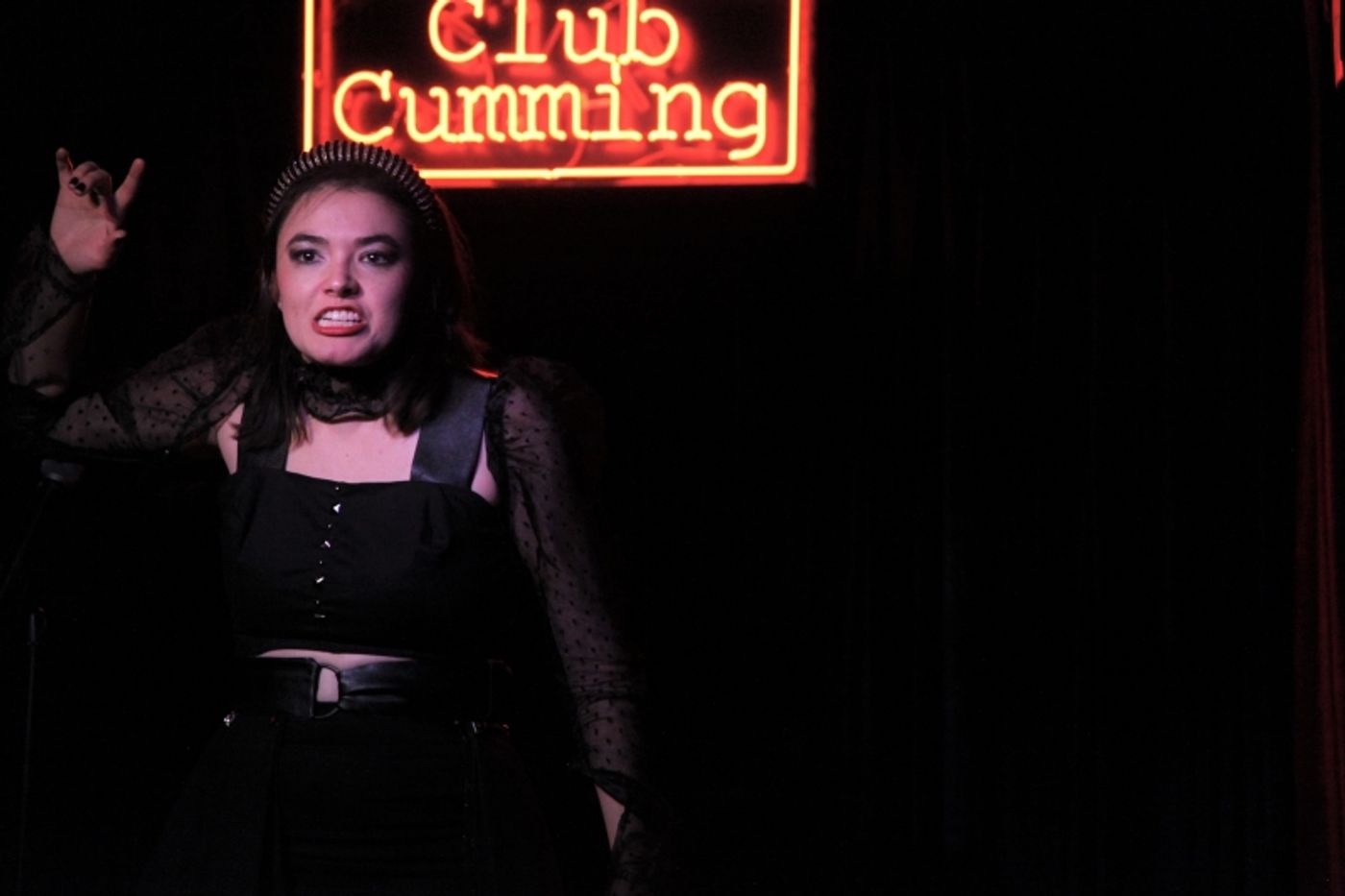 Review: A Gen Z'er Burns & Beheads Her Way Into Your Hearts & History Books As BLOODY MARY Brings Her Daddy Issues To Club Cumming Review: A Gen Z'er Burns & Beheads Her Way Into Your Hearts & History Books As BLOODY MARY Brings Her Daddy Issues To Club Cumming Image