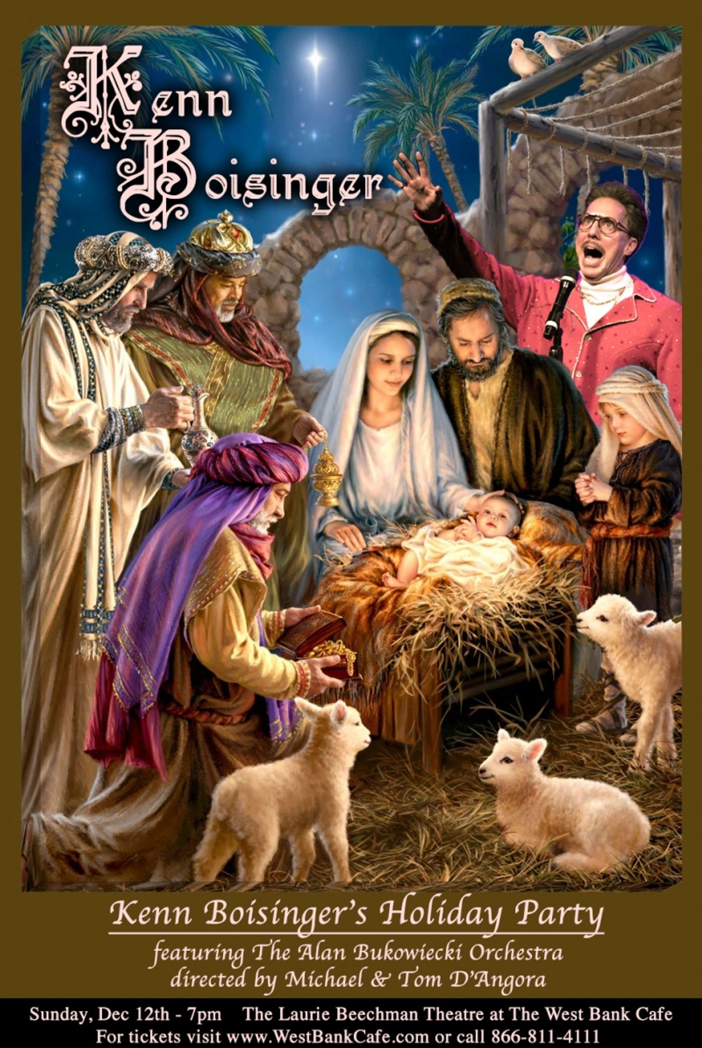 KENN BOISINGER'S HOLIDAY PARTY Will Play Laurie Beechman Theatre December 12th KENN BOISINGER'S HOLIDAY PARTY Will Play Laurie Beechman Theatre December 12th Image